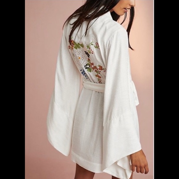 Anthropologie Other - •ANTHROPOLOGIE• floreat adachi printed robe